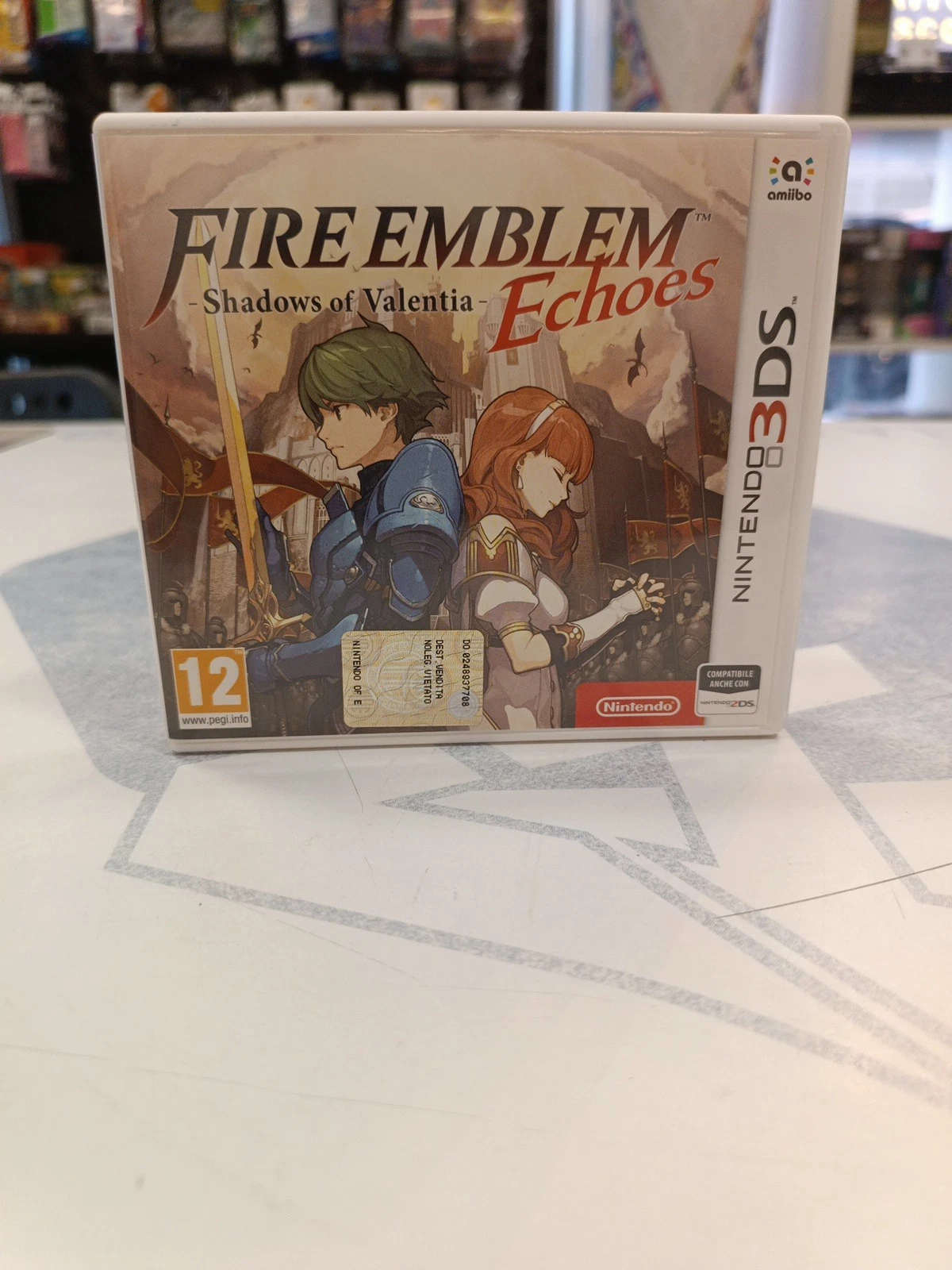 Fire Emblem Echoes Shadows Of Valentia 3DS Nintendo Triangolo Blu